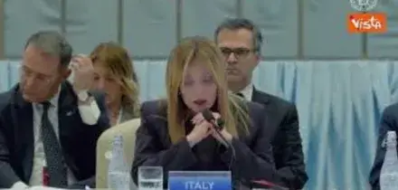 Meloni: "Il Piano Mattei sta rivoluzionando il modo di agire in Africa"