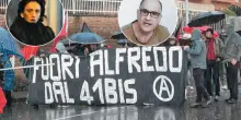 Anarchici, la compagna di Cospito detta la linea dal carcere: "Lotta alla repressione"