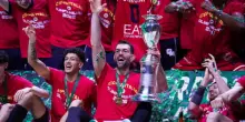 La EA7 Milano vince la Coppa Italia di basket, Tortona ko in finale