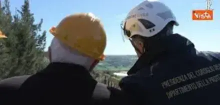 Emergenza maltempo in Sicilia, il Presidente Mattarella visita Niscemi