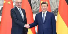 Il leader cinese Xi Jinping incontra a Pechino il cancelliere tedesco Merz