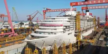 Cina, entro fine anno la seconda grande nave da crociera prodotta nel Paese