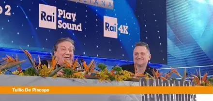 Sanremo, De Piscopo "'Andamento lento' nasce in un taxi"