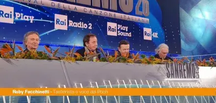 Sanremo, Facchinetti "Con i Pooh abbiamo dedicato la vita alla musica"