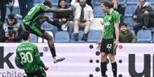 Impresa Sassuolo, resta in dieci ma batte 2-1 l'Atalanta