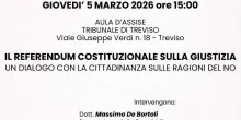Referendum, se a Treviso il comizio per il No si fa in Tribunale