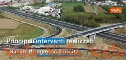 Inaugurato sulla A30 Caserta-Salerno il nuovo svincolo di Maddaloni di Autostrade per l'Italia