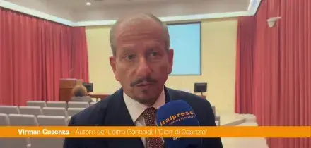 Virman Cusenza svela un Garibaldi inedito "Avanti con i tempi"