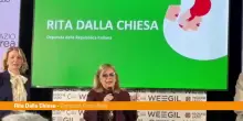 Rita Dalla Chiesa "La donna ha una consapevolezza diretta della vita quotidiana"
