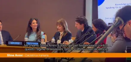 La calciatrice iraniana Shiva Amini "Fuori l'Iran da tutte le competizioni"