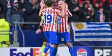 L'Atletico Madrid ipoteca i quarti di Champions, Tottenham sconfitto 5-2