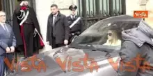 Giorgia Meloni rientra in Senato per la discussione sulla crisi in Iran