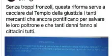 La magistrata "eretica" che si ribella alle correnti: "Fuori i mercanti dal Tempio"