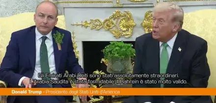 Iran, Trump "Abbiamo avuto grande supporto dai Paesi del Golfo"