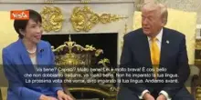 Trump scherza con Takaichi: Sei molto brava con l'inglese. Imparer&ograve; il giapponese