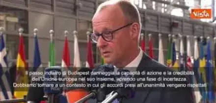 Veto a prestito per Kiev, Merz: Orban viola gravemente la lealt&agrave; tra gli Stati Ue