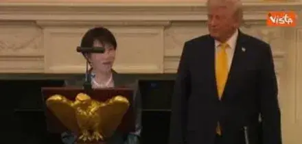 La premier giapponese Takaichi fa gli auguri a Barron, il figlio di Trump, per il suo compleanno