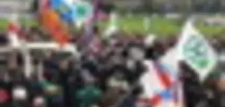 L'ultimo saluto della Lega a Umberto Bossi sul prato di Pontida