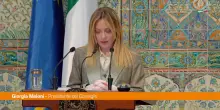 Italia-Algeria, Meloni "Rafforziamo cooperazione e flusso di gas"