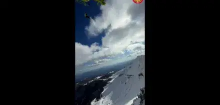 Escursionista scivola sul Terminillo, recuperato con l'elicottero: le immagini