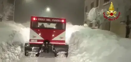 Maltempo, 800 interventi dei Vigili del Fuoco tra Abruzzo, Molise e Puglia
