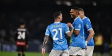Napoli-Milan 1-0, sorpasso azzurro: decide Politano nel finale