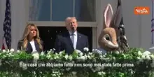 Trump e Melania partecipano all'Easter Egg Roll a Casa Bianca: Usa non sono mai andati meglio