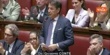 Conte a Meloni: Dice di metterci la faccia ma non mette capacit&agrave; e l'Italia sta in braghe di tela