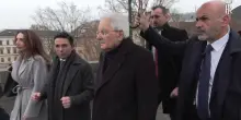 Mattarella visita il Ponte Carlo a Praga