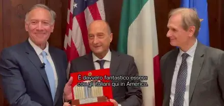 Fondazione Magna Grecia consegna il premio John Marchi a Mike Pompeo a New York