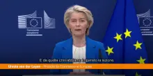 Crisi energetica, von der Leyen "Misure tempestive per i pi&ugrave; vulnerabili"