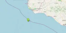 Scossa di magnitudo 3.7 al largo della costa trapanese