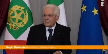 Mattarella "Messaggio del Papa mette in guarda da pericolo autoesaltazione"