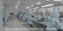 Cina, sviluppato un chip fotonico pi&ugrave; sottile della carta