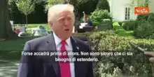Trump: Se non ci sar&agrave; accordo con l'Iran i combattimenti riprenderanno