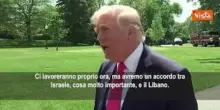 Trump: Avremo un accordo tra Israele e Libano anche senza Hezbollah