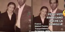 Meloni, Squarta scambiato per mio padre. Non e' fango ma cabaret =