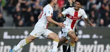 Il Genoa vince in rimonta 2-1 a Pisa e vede la salvezza