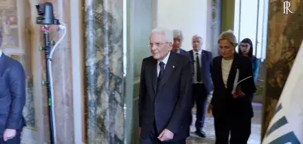 Mattarella alla cerimonia d'apertura delle celebrazioni dei 100 anni di UNIDROIT