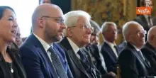 Mattarella alla cerimonia dei settant'anni della Corte costituzionale