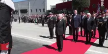 25 aprile, Mattarella al Monumento ai Caduti di San Severino Marche