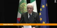 25 aprile,Mattarella a San Severino Marche "La pace &egrave; il senso della Resistenza"