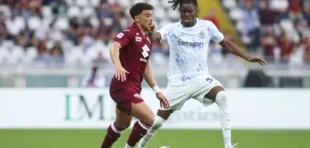L'Inter frena: il Torino rimonta da 0-2 a 2-2