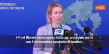 Kallas: Approvato prestito all'Ucraina di 50 miliardi, segnale che la Russia non pu&ograve; vincere
