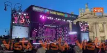 Concerto del Primo Maggio a Roma, Piazza San Giovanni gremita di persone