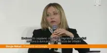 Meloni "L'immigrazione incontrollata compromette la stabilit&agrave; degli Stati"