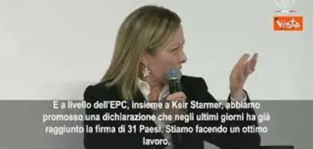 Meloni: Per evitare crisi migratoria bisogna combattere trafficanti e cooperare con Paesi origine