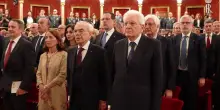 Mattarella al concerto del 100&deg; anniversario Banda musicale Guardia di Finanza