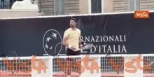 Djokovic a Piazzale Flaminio per allenamento in vista degli Internazionali di Roma