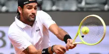 Delusione Berrettini: eliminato al primo turno a Roma da Popyrin. Crollo in classifica
